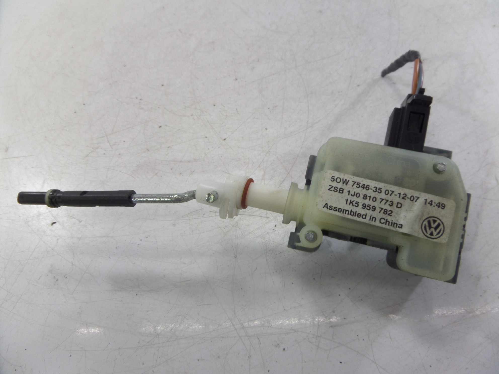 VW Jetta City Fuel Door Actuator MK4 OEM 1J0 810 773 D | eBay