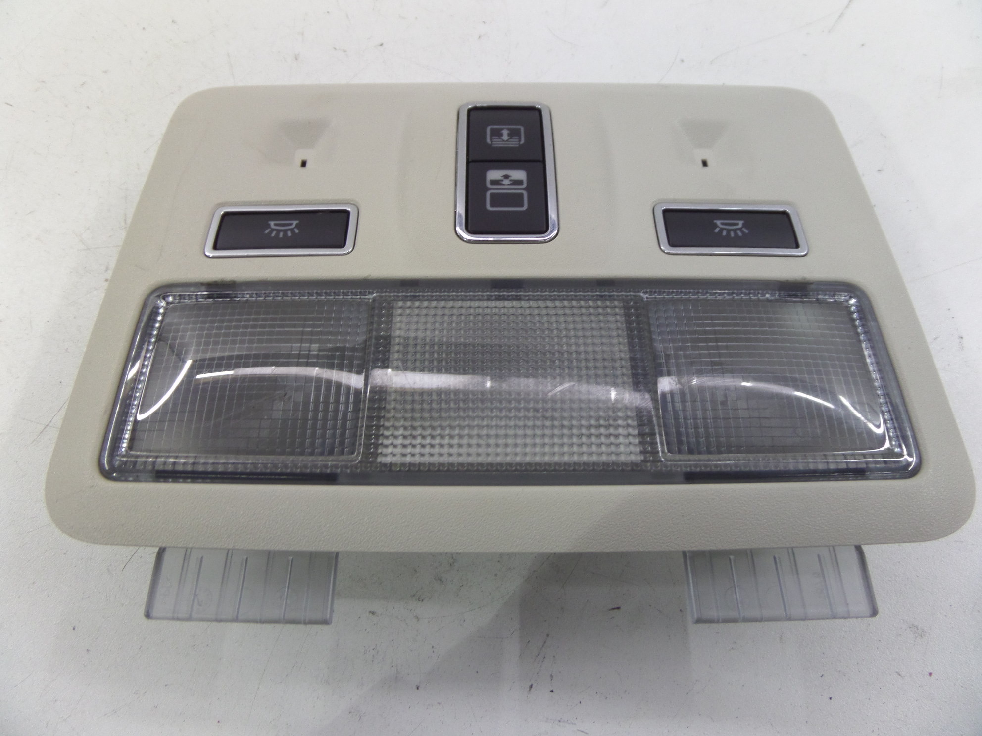 Jaguar XJ XJL Supercharged Rear Dome Light Ivory X351 10-12 OEM Sun ...