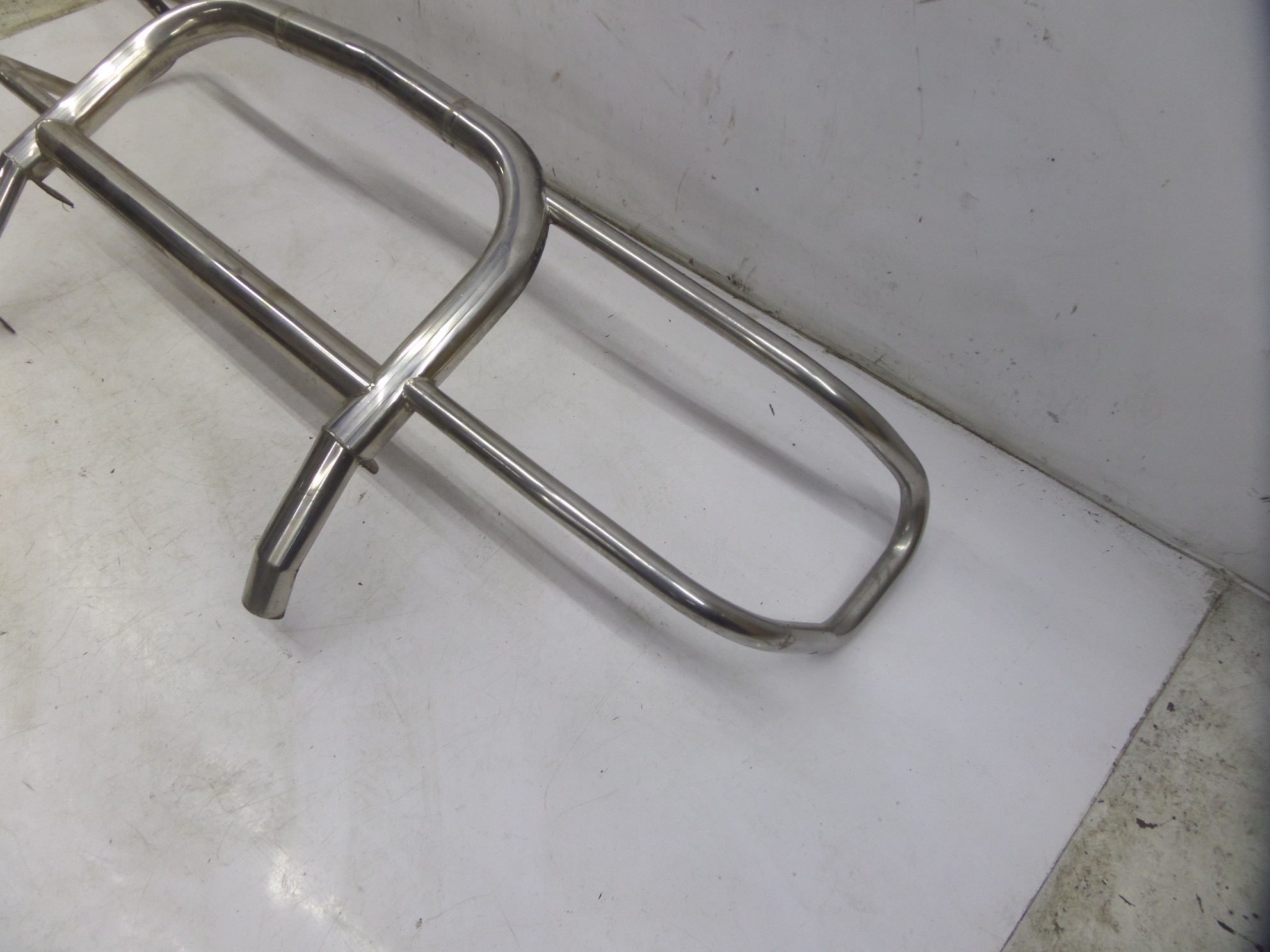 Mitsubishi Pajero Front Bush Bar Chrome OEM | eBay