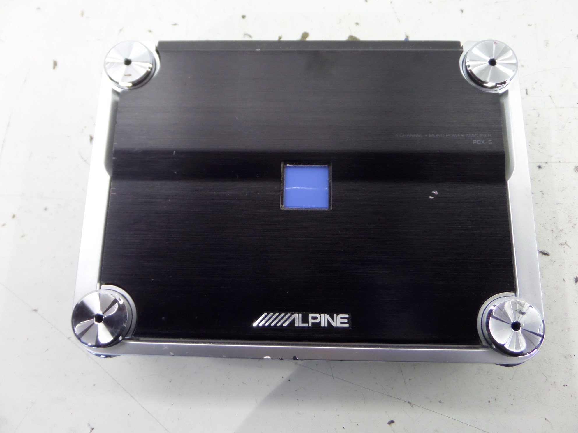 Alpine PDX-5 Amplifier 75 watts x 4 + 300 watts RMS x 1 Amp 4 Channel