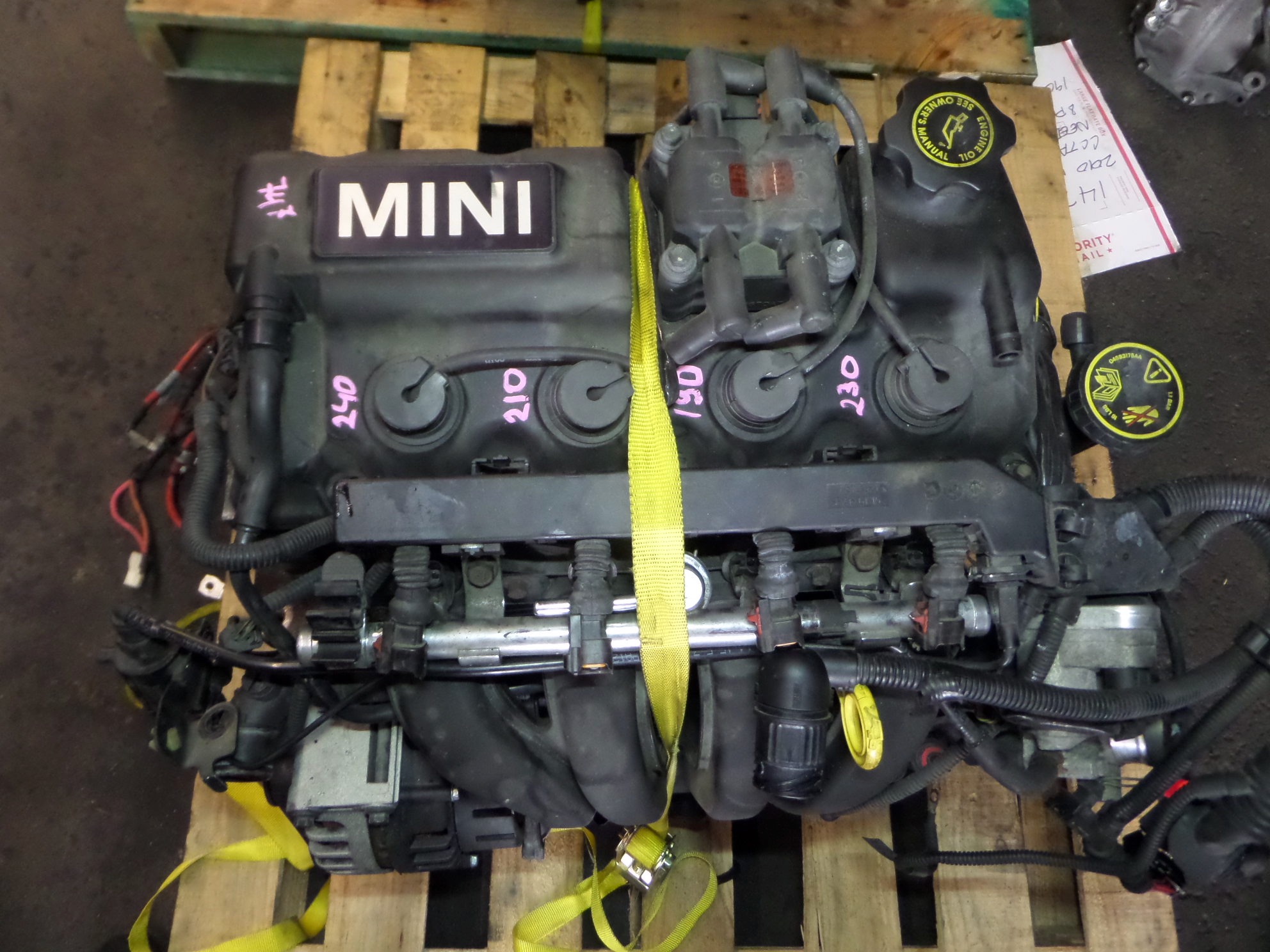 02-06 Mini Cooper R50 Base 1.6L Engine Motor 120K 07-08 Convertible w/o