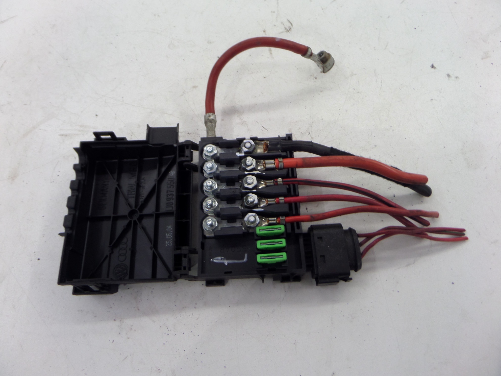 VW Jetta GLI 20th 20AE Battery Top Fuse Box MK4 00-05 OEM 1J0 937 773 ...