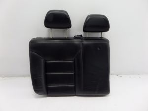 Right Rear Leather Upper Back Seat Black