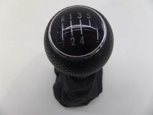 5 Speed Perforated Golf Ball Shift Knob Black