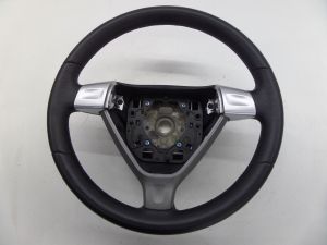 Leather Steering Wheel Grey