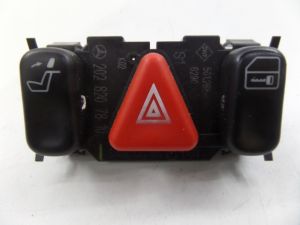 Hazard Warning Light Switch Rear Headrest Fold Down Door Lock