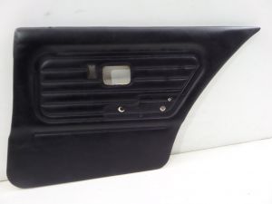 Right Rear Sedan Door Card Black