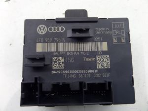 Audi A4 Right Rear Door Control Module B8 09-11 OEM 4F0 959 795 N S4