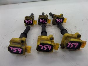 Porsche Boxster Ignition Coil Pack Yellow 986 97-04