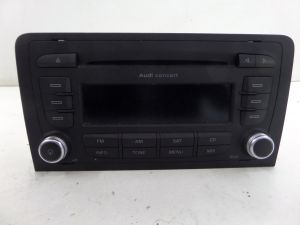 Audi A3 TDI Double DIN Concert Stereo Radio Deck 8P 06-13 OEM 8P0 035 186 AC