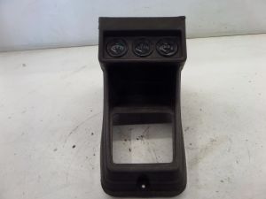 VW Cabriolet Shifter Surround Console Brown MK1 84-93 OEM Guages
