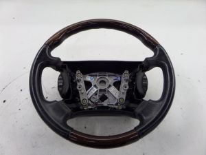 Jaguar XKR Steering Wheel Wood X100 97-06 OEM HJE9181BA