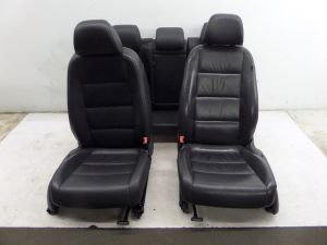 06-10 VW MK5 Jetta Black Seats Leatherette 4 DR Golf Rabbit OEM