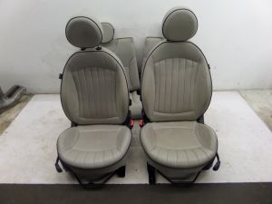 09-15 Mini Cooper S Convertible Lounge Satellite Gray Seats R57 Cabrio OEM