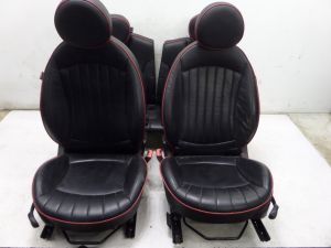 Mini Cooper Clubman S Seats Black R55 07-13 OEM