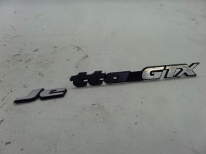 VW Jetta GTX Trunk Emblem MK2 85-92 OEM