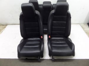 VW Golf GTI 4 DR Seats Black MK6 10-14 OEM Leatherette See Pics