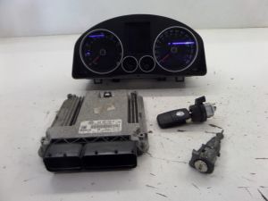 VW Golf GTI Key Lock Set MK5 06-09 OEM 1K0 907 115 S 1K6 920 874 A