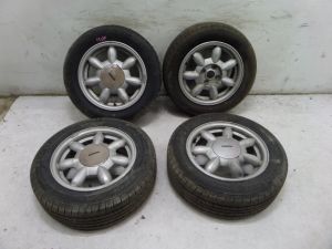 Mazda Miata MX-5 14" Daisy Wheels NA 90-97 OEM Tires Bad