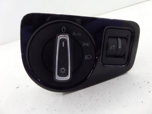 VW Golf R Headlight Switch Black MK7 15-19 OEM