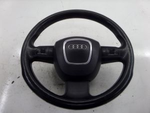 Audi A4 Steering Wheel 6 Speed M/T Black B7 06-08 OEM