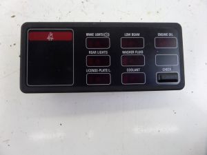 BMW 325 Check Panel On-Board Computer Control Switch E30 84-92 62.14-1 375 748.9