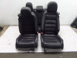 05-09 VW MK5 Golf GTI 2 Door Seats Black Leaterette Heated OEM