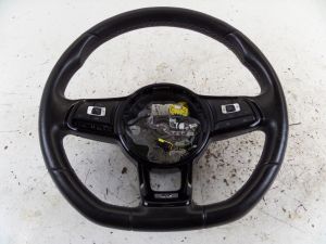 VW Golf R Flat Bottom DSG Steering Wheel MK7 15-19 OEM 5G0 419 091