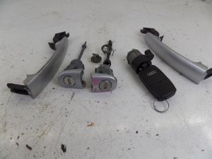 00-06 Audi TT Key Set Ignition & Door Lock Cylinders MK1 8N OEM