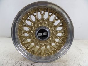 NOS 14" x 7" BBS Mesh Wheel ET18 5 x 120 Basketweave RS 321 BMW