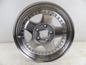 NOS 15"x7" Crimson Club Linea Sport Wheel ET32 5x112