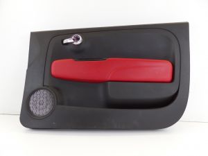 Fiat 500 Abarth Right Door Card Panel Red 312 08-19 OEM