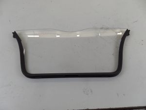 Porsche Boxster Center Roll Bar Wind Deflector Window Glass 986 97-04 OEM