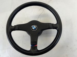 84-92 BMW E30 Mtech 1 380mm Steering Wheel 318i 325i M3 See Pics Redyed OEM